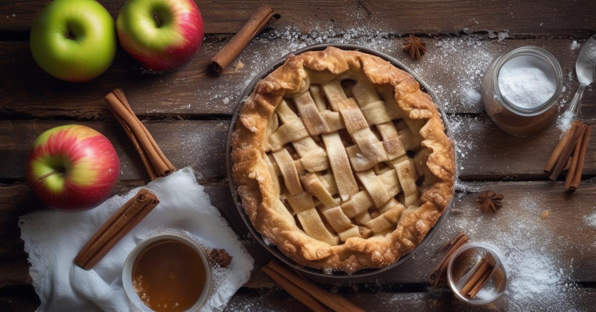 Ile piec szarlotkę: Przepis, czas pieczenia, jak sprawdzić ciasto?