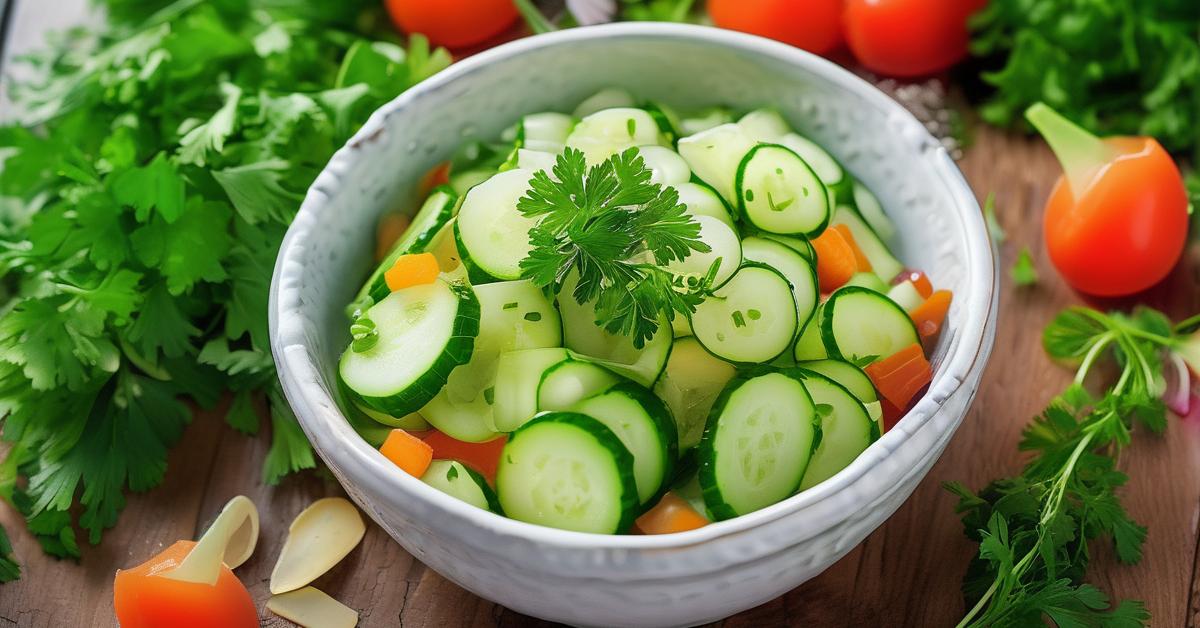 Surówka z ogórków kiszonych z cebulą – prosty i smaczny przepis