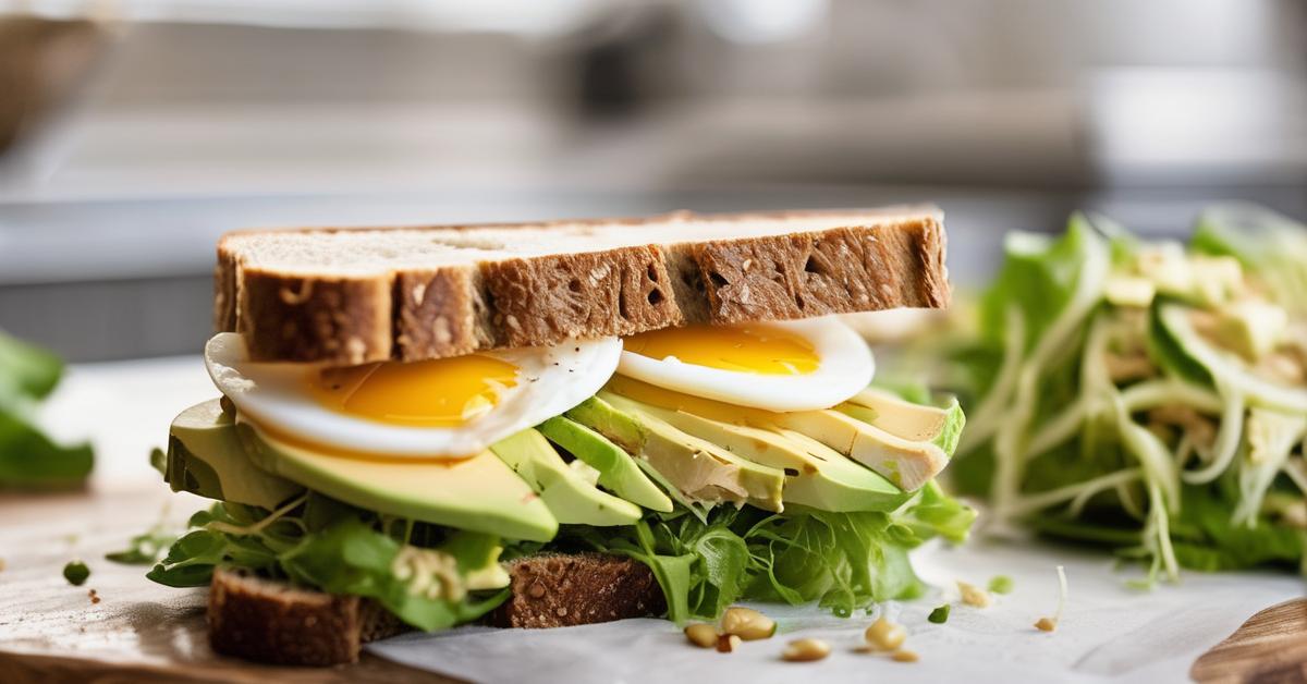 Apetyczny omlet z warzywami, idealny na szybkie i zdrowe śniadanie.